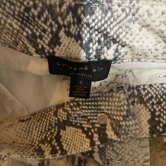 Anthropologie Current Air Leila Snake Print Pants - Picture 4 of 4